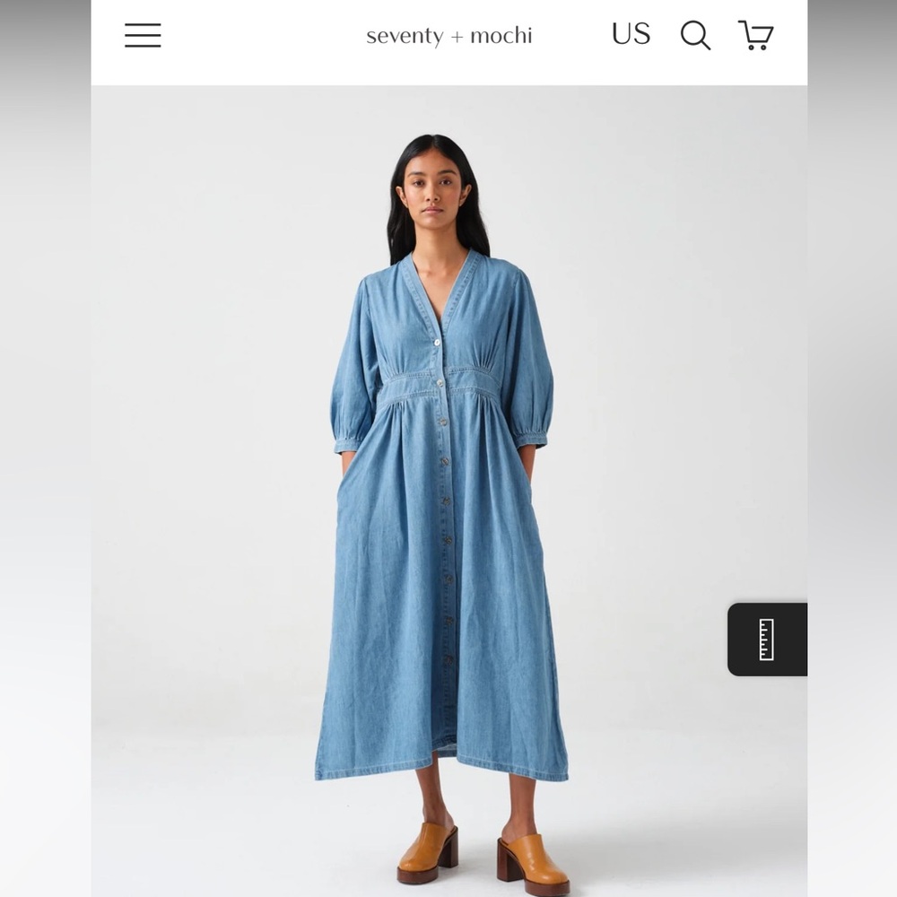 Seventy + Mochi organic cotton dress NWOT